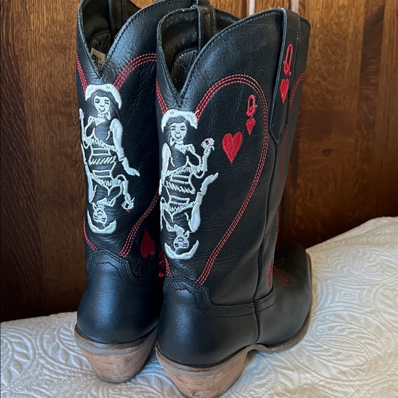 DINGO by DAN POST Queen of Hearts Western Boot Size 9 - Picture 3 of 14
